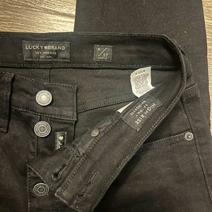 Lucky Brand Black High Rise Skinny Bridgette Pants